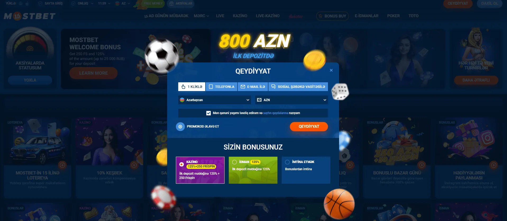 Mostbet login